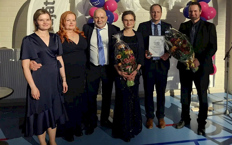 Yrityksemme on valittu Liperin Yrittäjät ry:n vuoden yritykseksi 2026